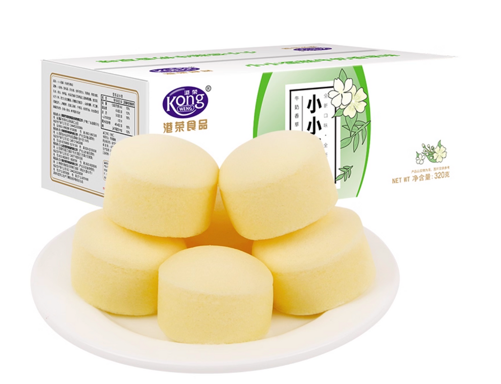 KONGWENG Mini Vanilla Milk Steamed Cakes – Soft, Fluffy & Shareable